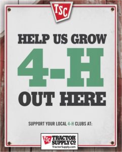 Cover photo for 4-H Partners With Our Heroes’ Tree and Tractor Supply Company